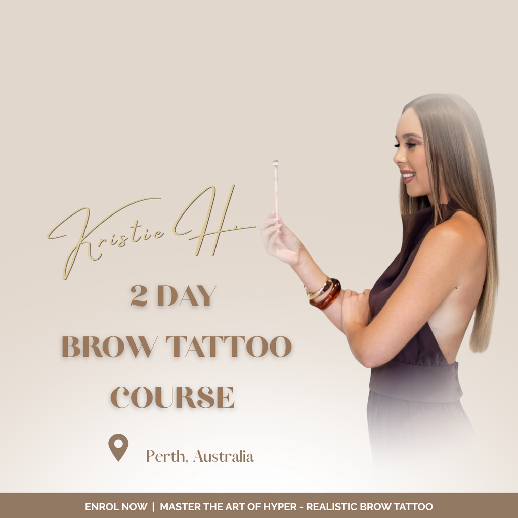 2 DAY COSMETIC BROW TATTOO - IN PERSON COURSE